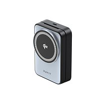 Бездротова зарядка 3в1 HAVIT W3103 15W Gray+Black (40шт/яский), фото 5