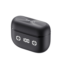 Бездротові навушники HAVIT TW984 "LIFE NC01T" (ANC+ENC) Black (40шт/ящ), фото 5