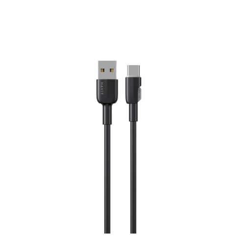 Кабель USB Type-C Havit HV-CB307C 3,0A 1м чорний, фото 1