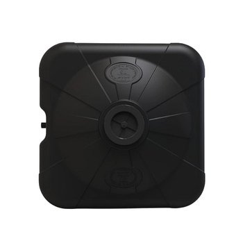 Душ літній 75л 680*680*280мм 1 шар чорний LITOLAN