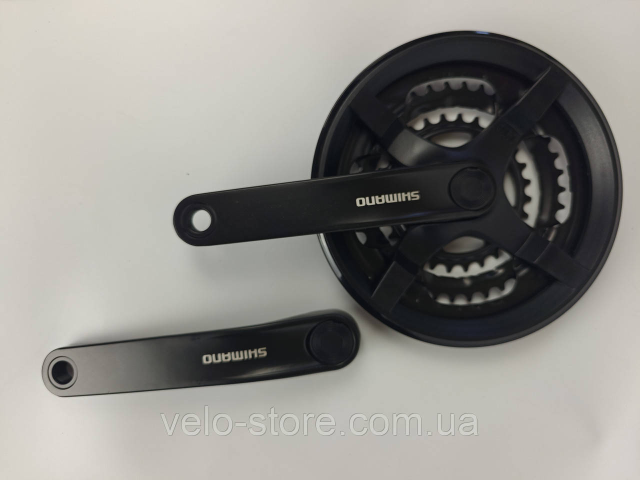 Шатун для велосипеда Shimano FC-TY301 175 мм (48x38x28), фото 1