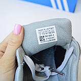 Сірі чоловічі замшеві кросівки Adidas Iniki Runner, фото 10