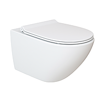 Унітаз підвісний безобідковий Keramika Nova W102 з сидінням мікроліфт