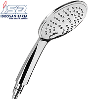 Лійка для душу кругла хромована 3 режими з кнопкою перемикання Rox 10730 I.S.A. Idrosanitaria S.p.a.