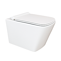 Унітаз підвісний безобідковий Keramika Nova W109 з сидінням мікроліфт