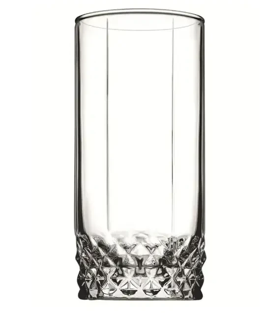 Набір високих скляних склянок "Valse" Pasabahce 440 мл 6 шт (42949/В), фото 1