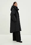 Довгий жіночий пуховик Finn Flare FAD11069-200 чорний XL, фото 3