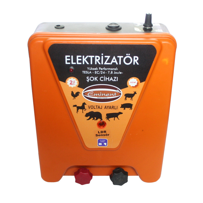 Електризатор електропастуха регульований з датчиком освітлення (Туреччина)