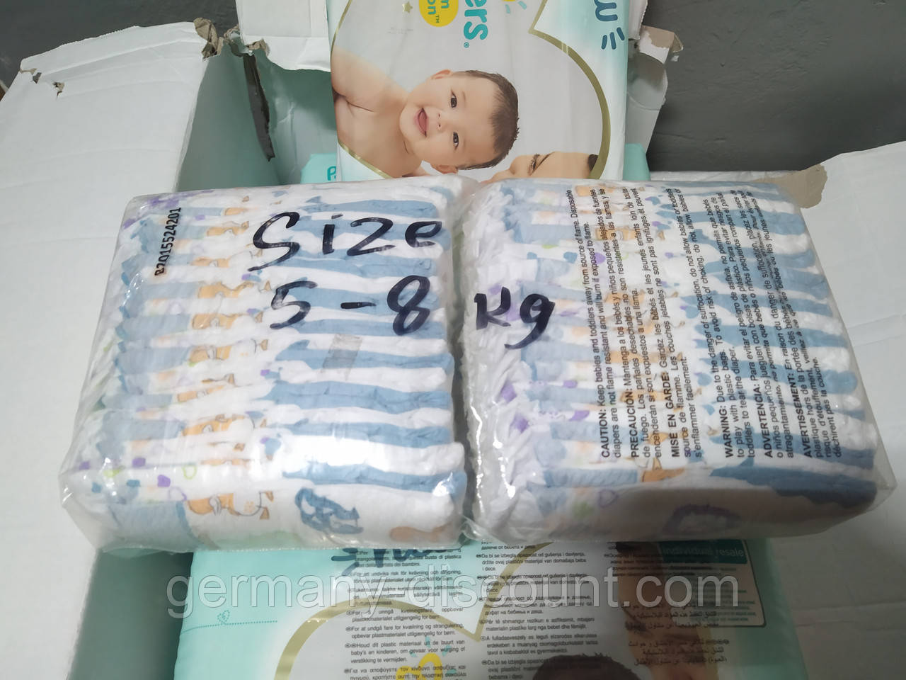 Підгузники дитячі Pampers Premium Protection 2 Німеччина 42шт, фото 1
