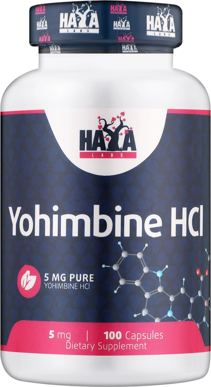 Haya Labs Yohimbine HCL 5 mg 100 caps