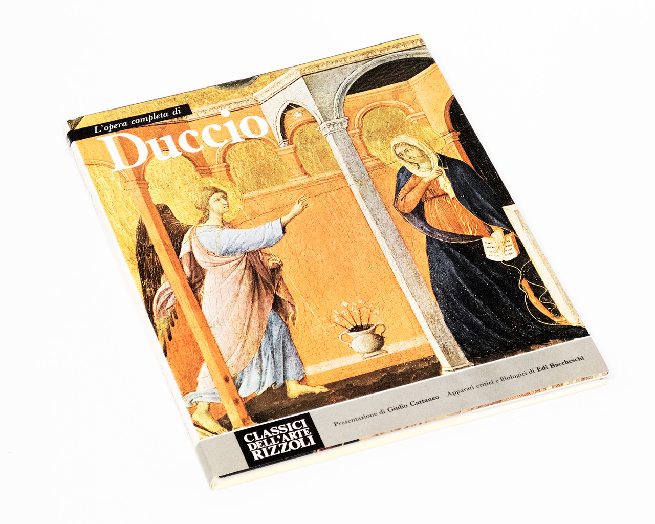 Книга L'opera completa di Duccio. Збірка творів Дуччо ді Буонінсенья «Classici dell’Arte» Rizzoli, фото 1