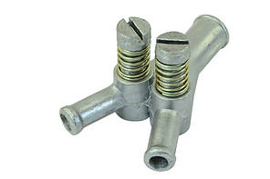 Дозатор потужності 16х12х12мм алюм. з 2ма регулюваннями, пружиною під викрутку