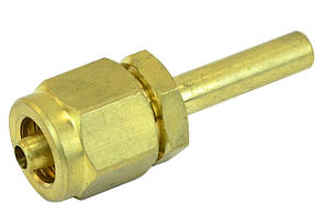 Фітинг ?6 мм (перехідник, штуцер) для трубки ПВХ прямої в зборі