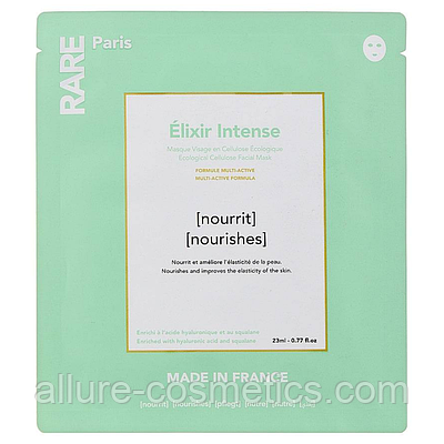 Зволожуюча маска для обличчя Rare Paris Elixir Intense, фото 1