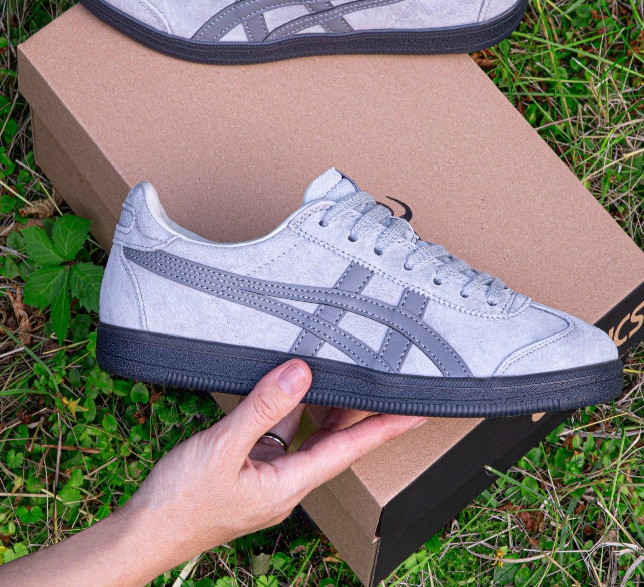 Чоловічі сірі Кросівки Asics Onitsuka Tiger, фото 1