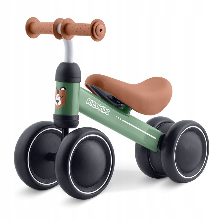 Біговел дитячий триколісний Ricokids зелений