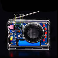 Радіоконструктор FM-радіо (2025) з OLED-дисплеєм - ідеальний комплект для пайки та навчання, фото 4