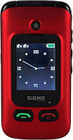 Мобільний телефон Sigma mobile Comfort 50 Shell Duo Type-C black red UA