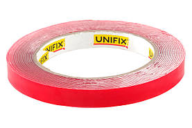 Стрічка двостороння Unifix 1 x 12мм x 5м піноакрил (PA-1125)