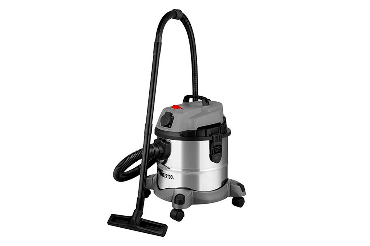 Пилосос промисловий Intertool 1400Вт x 25л (DT-1025), фото 1