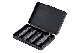 Набір екстракторів для гвинтів під шуруповерт Intertool 5 x 6 x 8 x 10мм (4шт) (VT-5010)