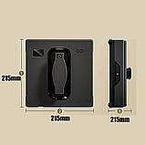 Робот для миття вікон HCR-21B з автоматичним розпиленням води, пультом, додатком Tuya, квадратний, фото 4