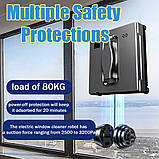 Робот для миття вікон HCR-21B з автоматичним розпиленням води, пультом, додатком Tuya, квадратний, фото 5