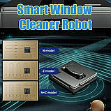 Робот для миття вікон HCR-21B з автоматичним розпиленням води, пультом, додатком Tuya, квадратний, фото 7