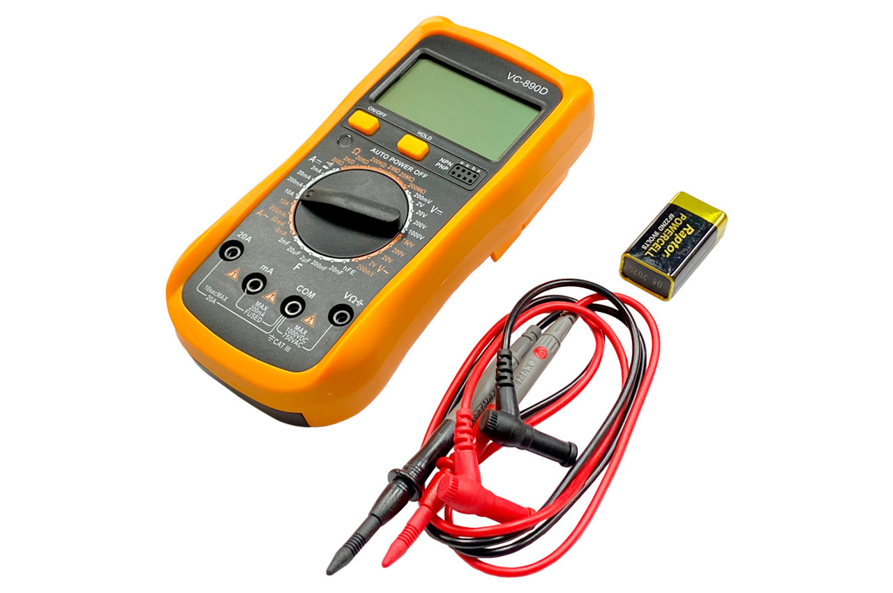 Мультиметр Digital Multimeter 890D (S-EL-VD(CV) 890D), фото 1