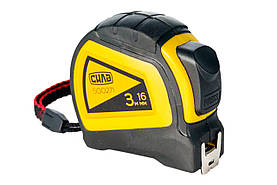 Рулетка Сила 3 м x 16 мм подвійний зацеп (500271)