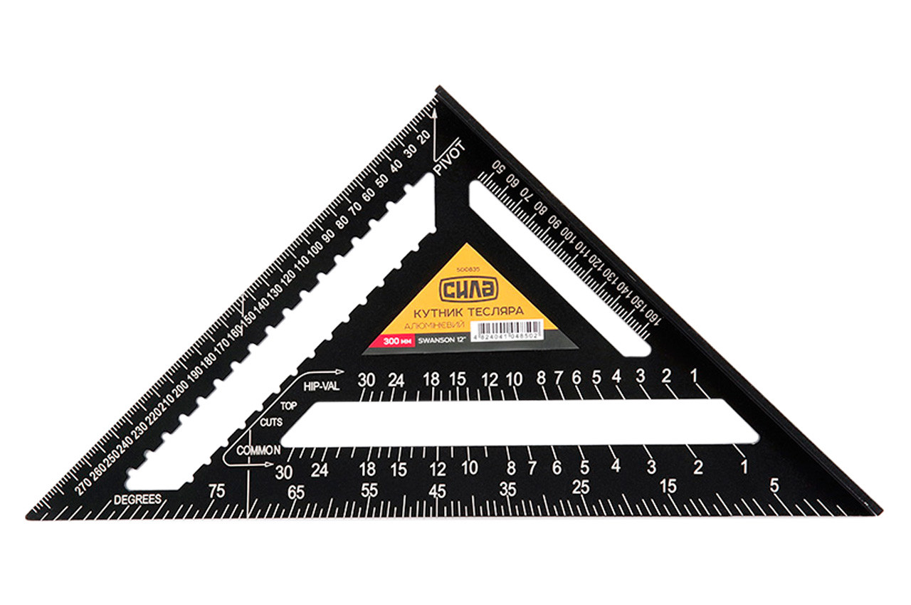 Кутник тесляра Сила 300мм Swanson (500835), фото 1