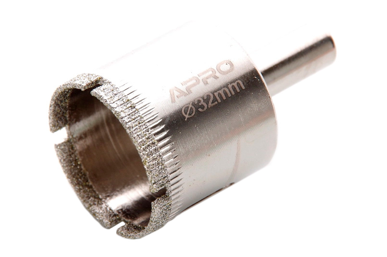 Свердло по склу та кераміці трубчасте Apro 32 мм (830327), фото 1
