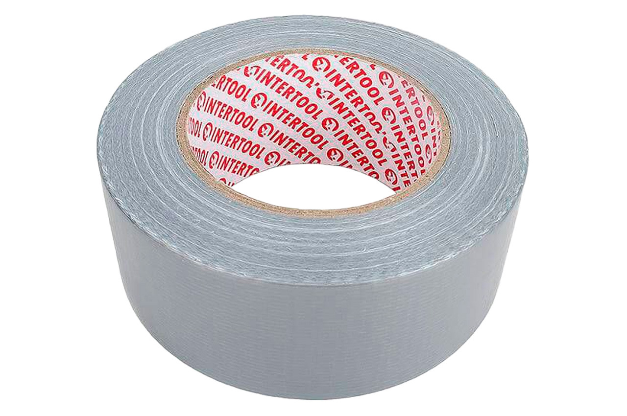 Скотч армований Intertool 50 мм х 50 м (KT-0983), фото 1