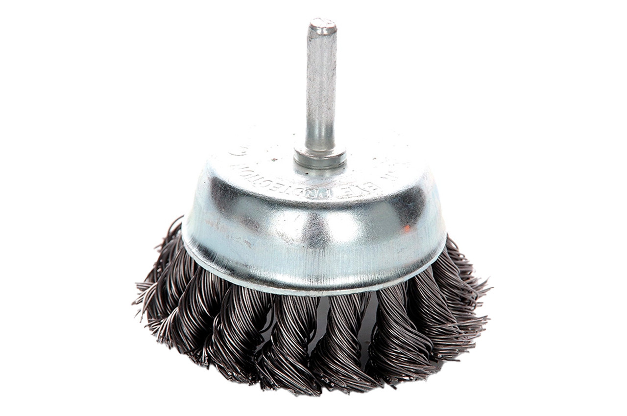 Щітка торцева Apro 65 мм x 6 мм плетені (830408), фото 1