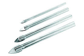 Набір свердел по склу та кераміці Granite 4 x 5 x 6 x 8 мм (4 шт.) (2-01-004)