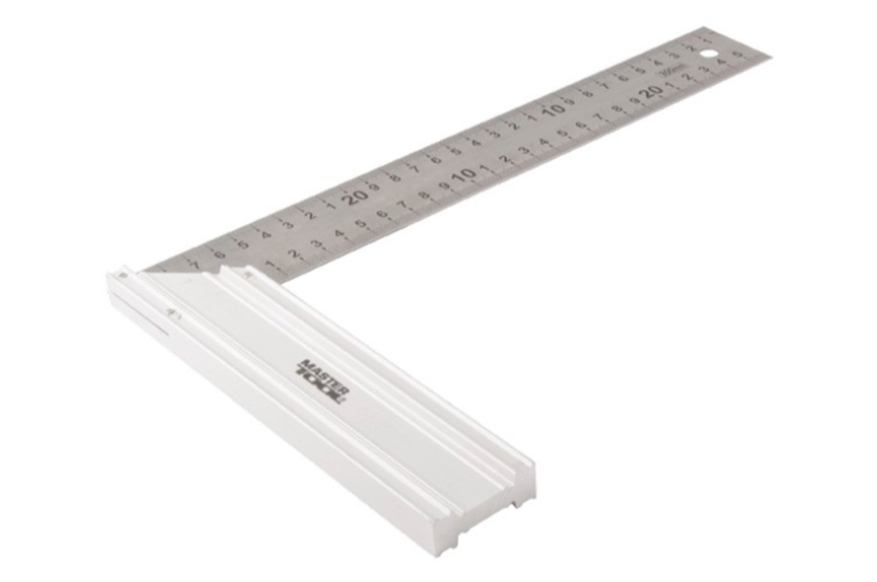 Кутник Mastertool 300 мм алюміній + нержавеющаяя сталь (30-1300), фото 1