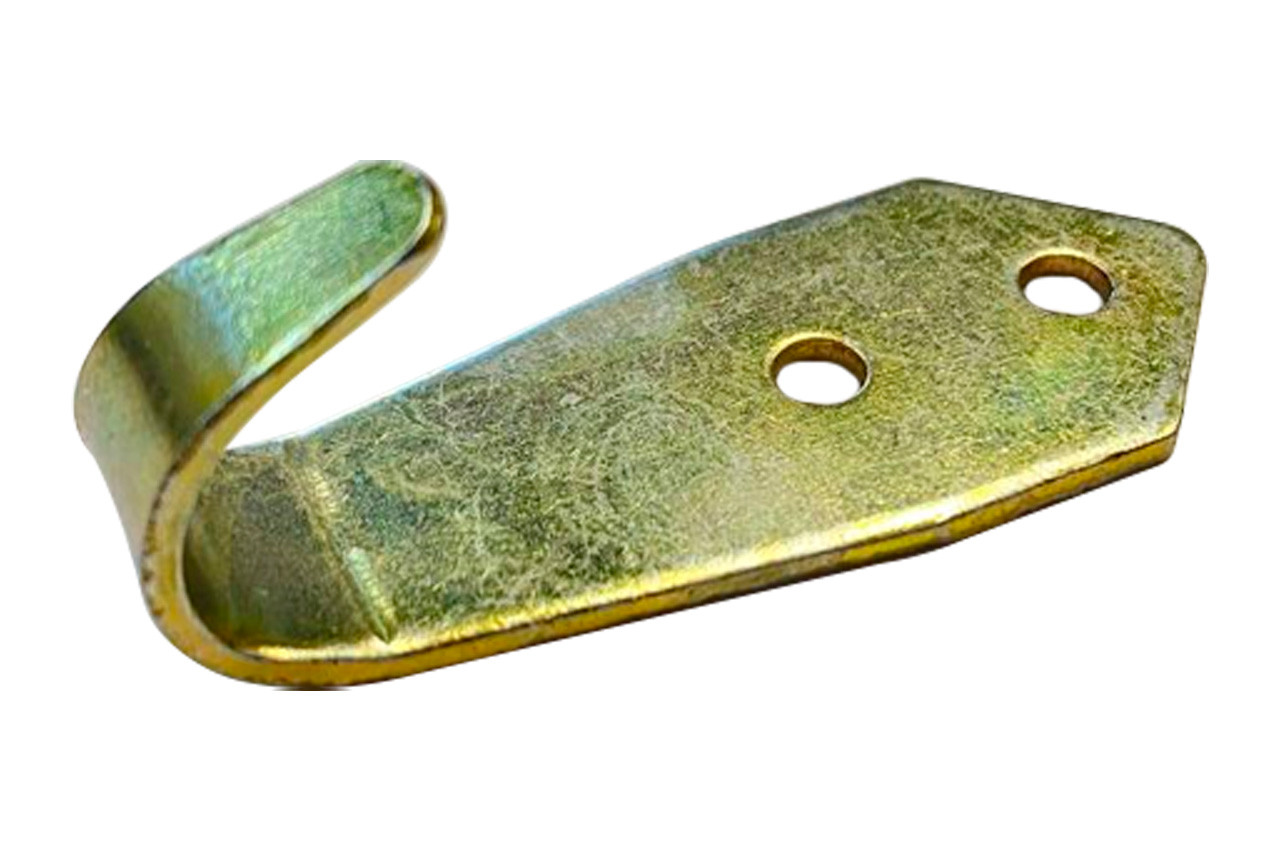 Гачок вішалка "В" KS-UKR 22 x 55 мм (Цинк) (4312) (10 шт.), фото 1