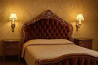 Антикварне бра з латуні в стилі Людовика XV — з абажурами, наче з палацу 💫