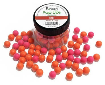 Плавальні бойли Puhach Baits Pop Ups 8 мм Multicolor/Криль