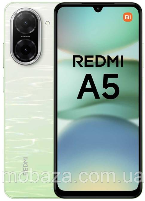 Смартфон Xiaomi Redmi A5 3/64GB Lake Green (with charger)
