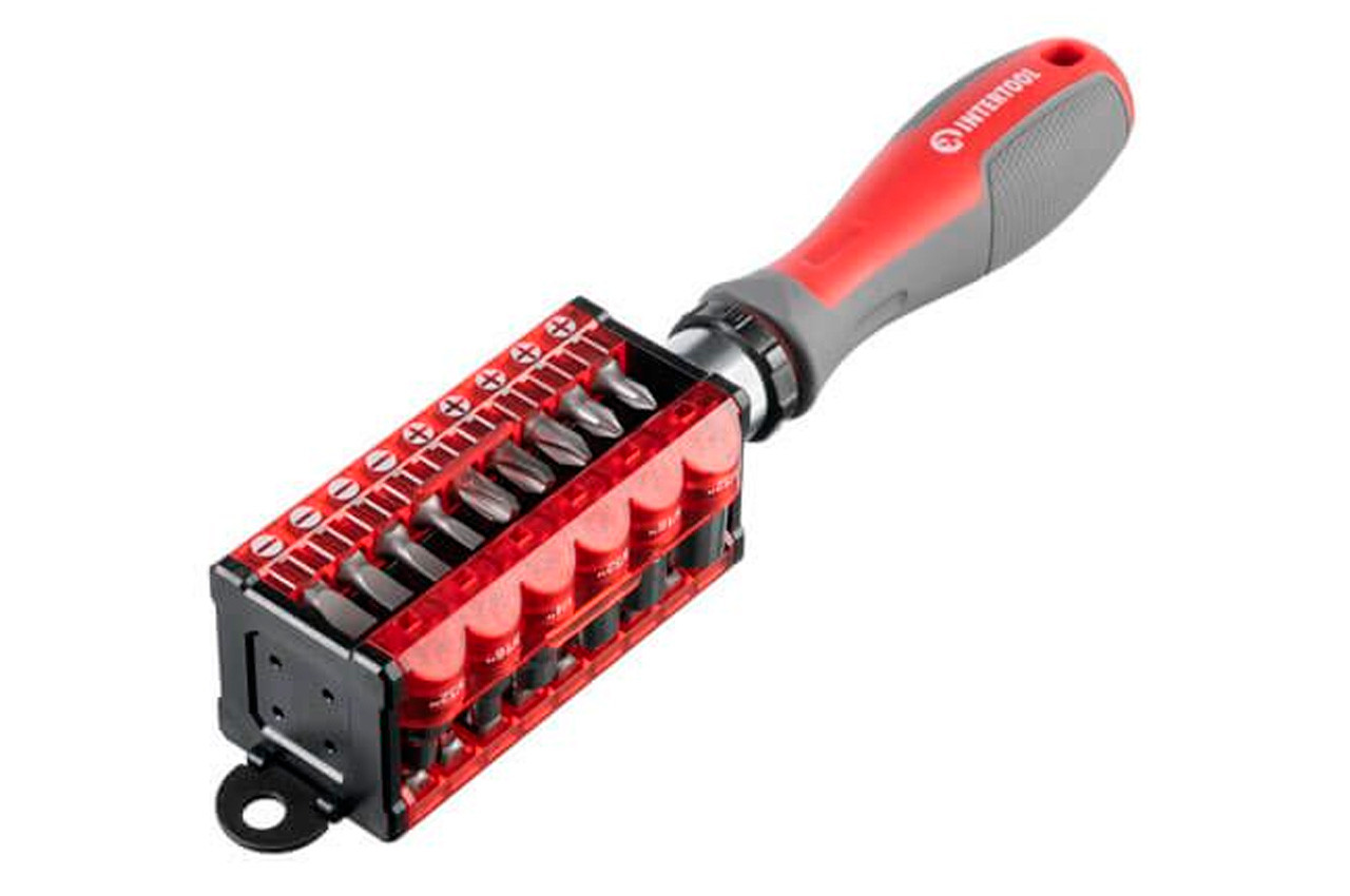 Викрутка Intertool – реверсійна 31 од. (VT-3374), фото 1