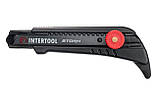 Ніж сегментний Intertool-Storm 18 мм гвинтовий для лінолеуму (HT-0539), фото 6