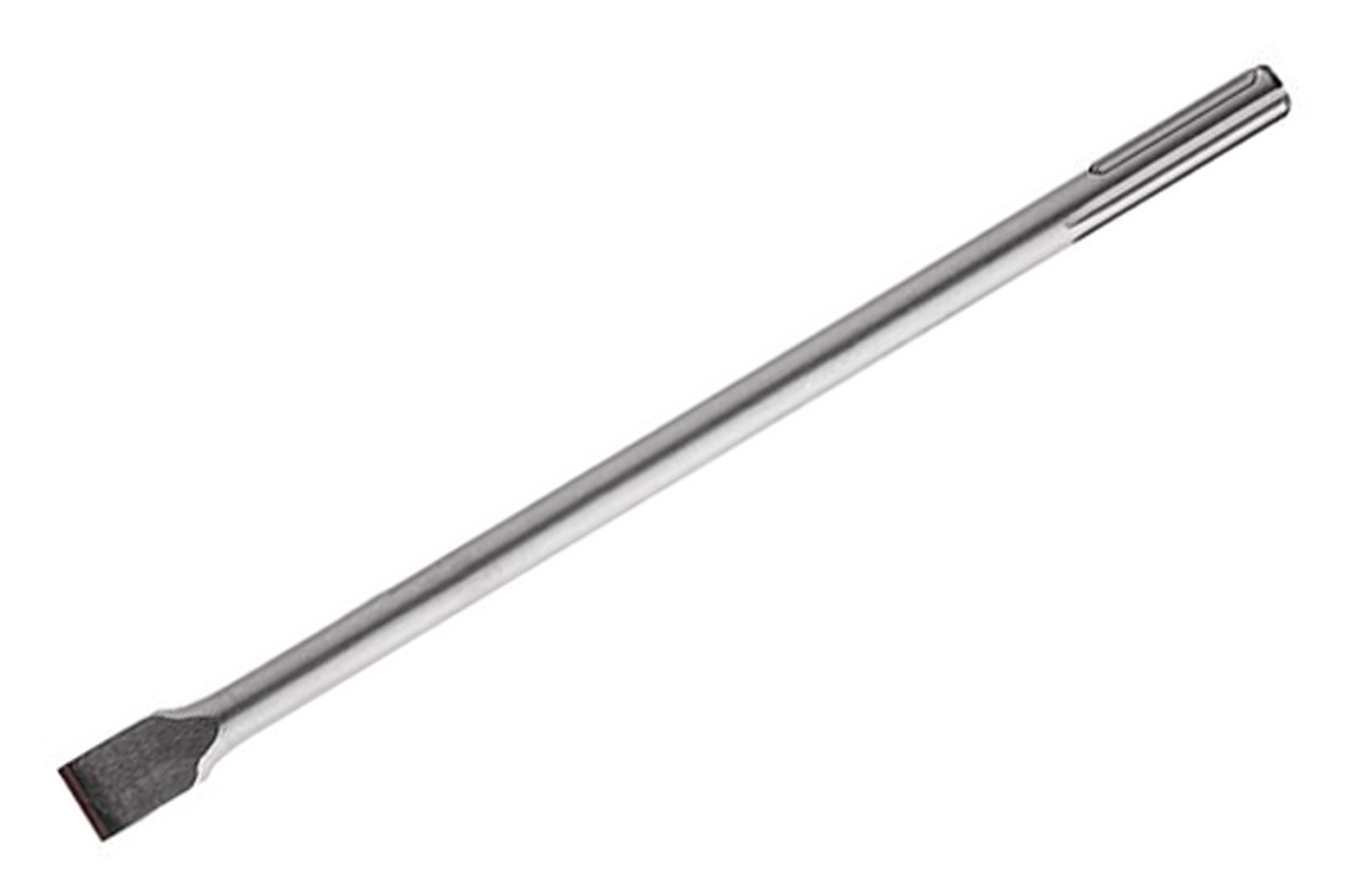 Зубило плоске SDS-max Intertool 18 x 400 x 30 мм з напайкою (SD-0455), фото 1