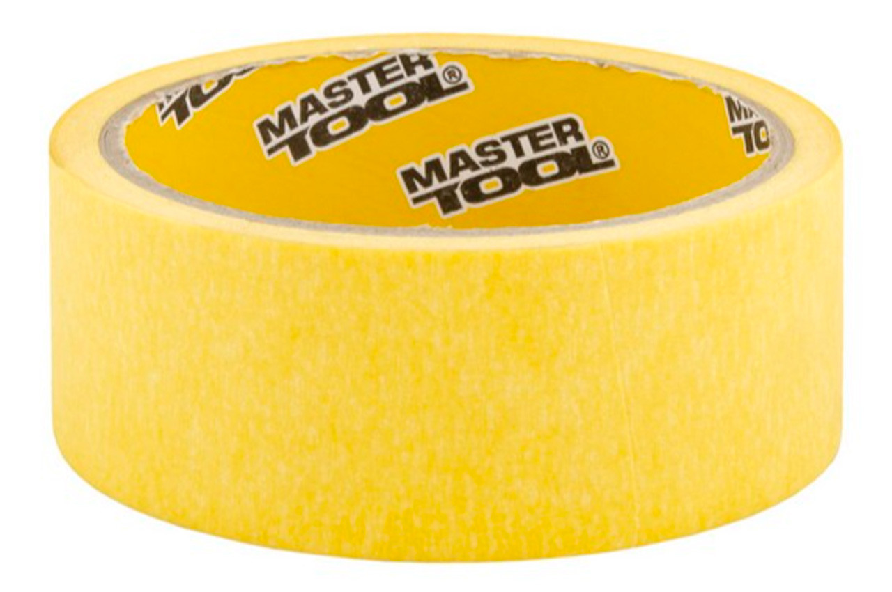 Стрічка малярська Mastertool 38 мм х 20 м жовта (79-9903) (8 шт.), фото 1