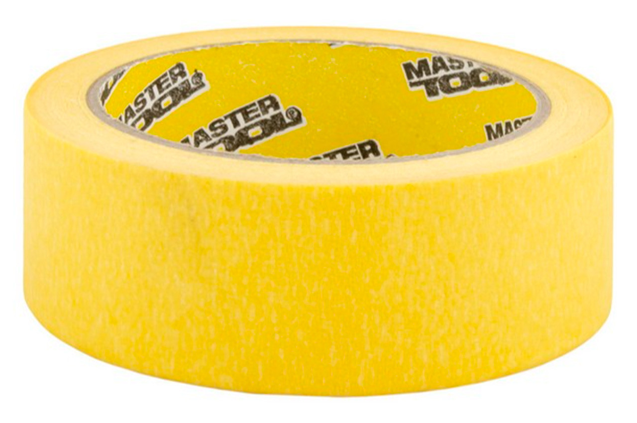 Стрічка малярська Mastertool 38 мм х 50 м жовта (79-9906) (8 шт.), фото 1