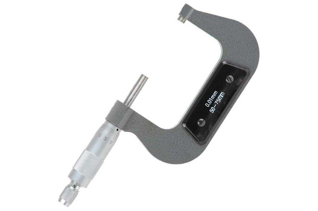 Мікрометр Intertool 50 x 75 мм 0.01 мм (MT-3043), фото 1