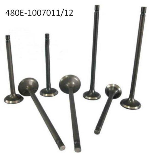 Клапан впускний випускний комплектChery Amulet A11 - 480EF-1007011/12