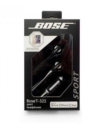 Гарнітура з вакуумними навушниками з мікрофоном BOSE T 321 SKU0000592