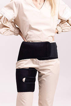 Бандаж на тазостегновий суглоб неопреновий MED1-TJ-4013