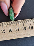 Камінь без оправи смарагд овал. Натуральний кабошон зі смарагду. Розмір 20*15*7,5 мм., фото 8